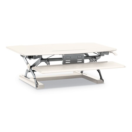 Hon Coordinte Portable Desktop Riser, 35.04w, 31.1 in D X 16.54" H, 35.04" W X White HBXRISER.WHT